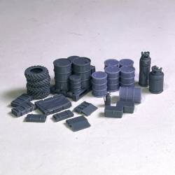 Car park scatter terrain